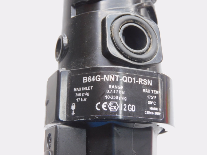 NORGREN B64G-NNT-QD1-RSN 10-250PSI UNMP