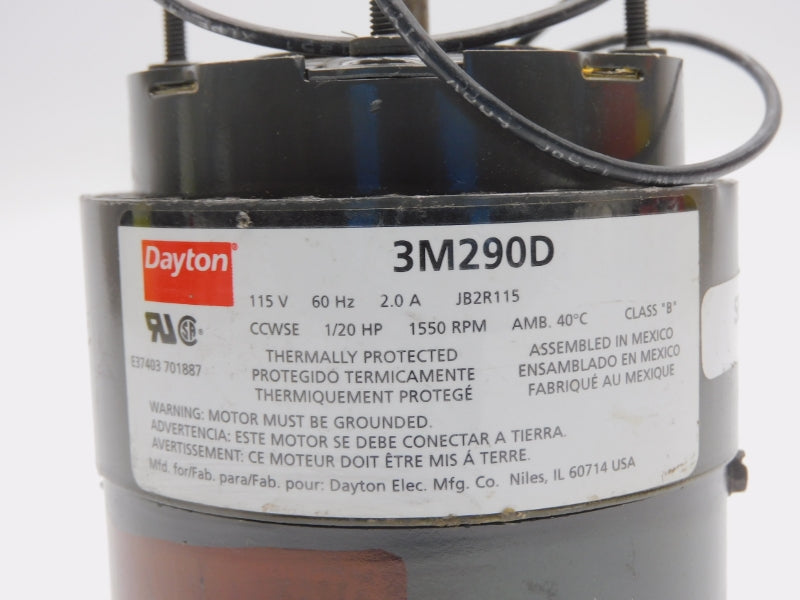 DAYTON 3M290D 115V 2.0A NSNP