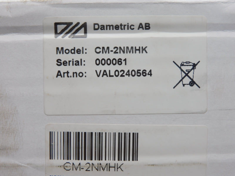 DAMETRIC AB VAL0240564 CM-2NMHK NSMP