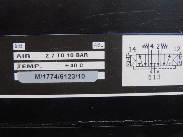 NORGREN M/1774/6123/10 24VDC 0.25A NSNP