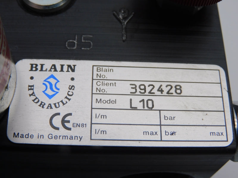 BLAIN HYDRAULICS L10 NSNP