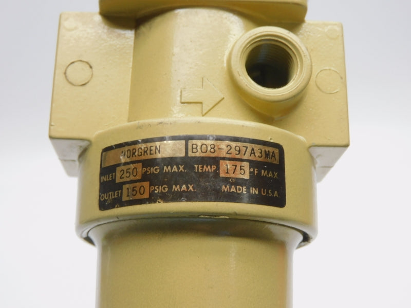 NORGREN B08-297A3MA 250PSI (AS PICTURED) NSNP