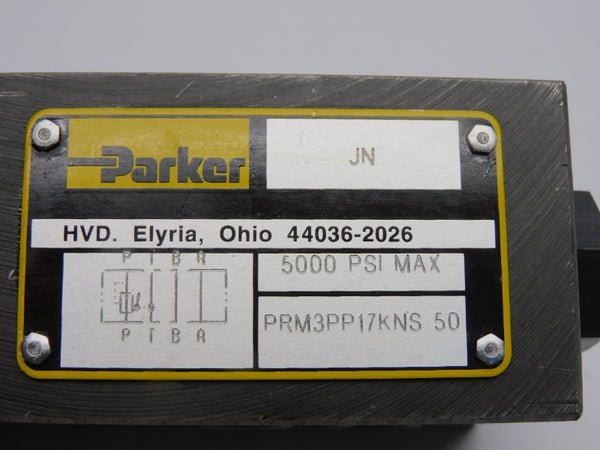 PARKER PRM3PP17KNS 5000PSI NSNP