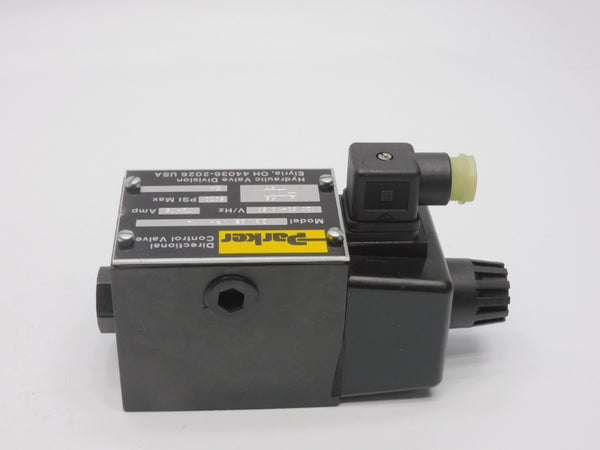 PARKER D3W2BNYPH 120/110V .72/.75A 5000PSI NSMP