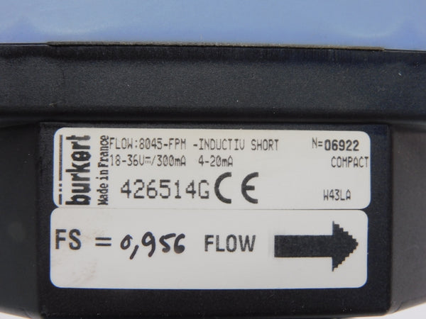 BURKERT 8045-FPM 426514G 18-36V NSMP