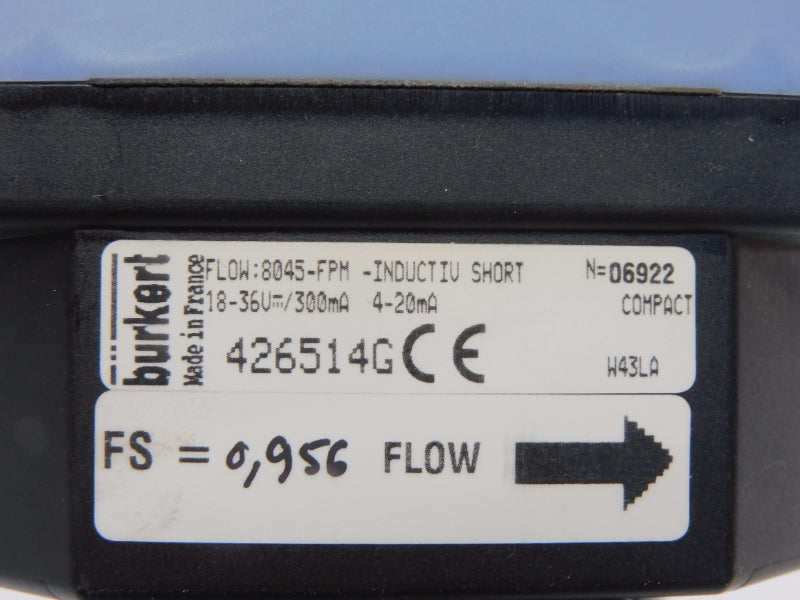 BURKERT 8045-FPM 426514G 18-36V NSMP