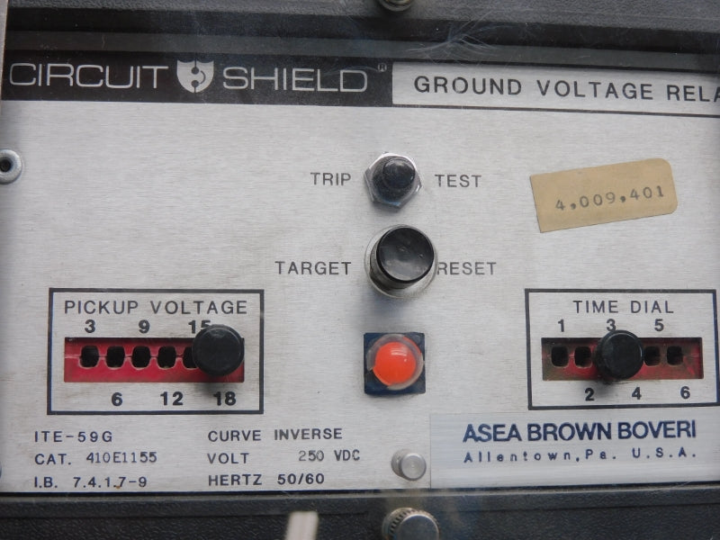 ABB 410E1155 ITE-59G 250VDC UNMP