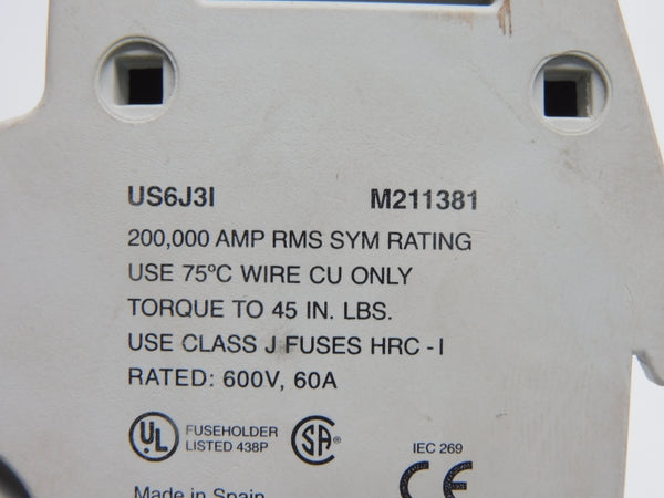 FERRAZ SHAWMUT US6J31 600V 60A UNMP