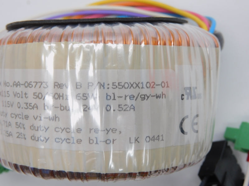 POWERTRONIX AA-06773 550XX102-01 115V 0.52A NSNP