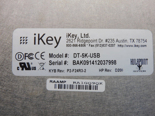 IKEY DT-5K-USB P2-F24R3-2 REV. D200 UNMP