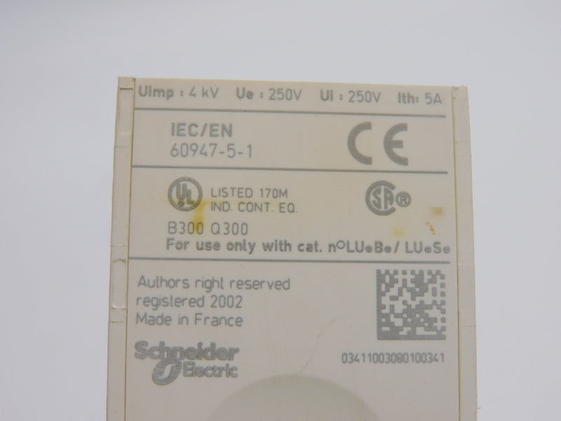 SCHNEIDER ELECTRIC LUFN11 250V 5A UNMP