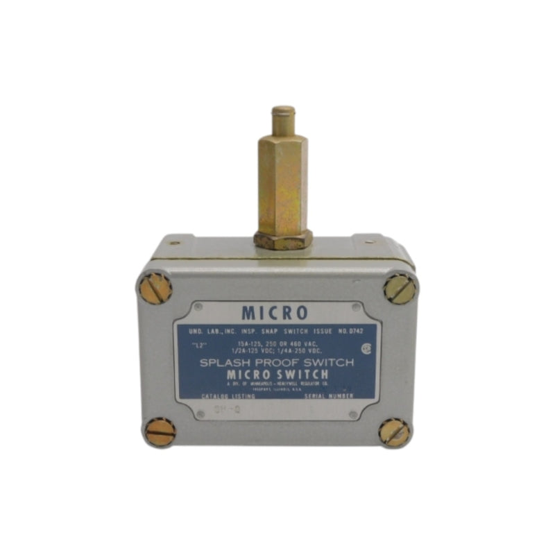 MICRO SWITCH OP-Q 460VAC 15A (GRAY) UNMP