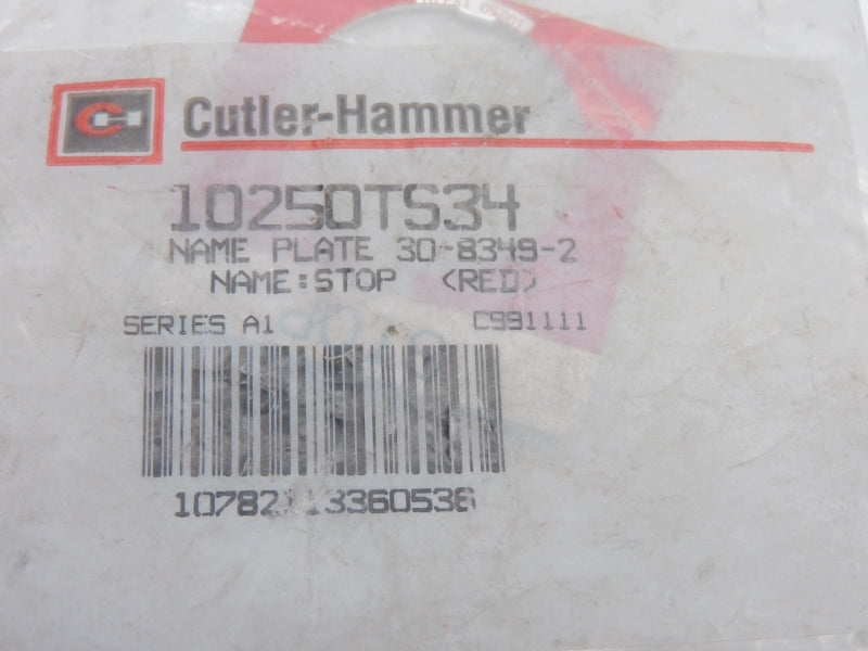CUTLER-HAMMER 10250TS34 SER. A1 NSMP