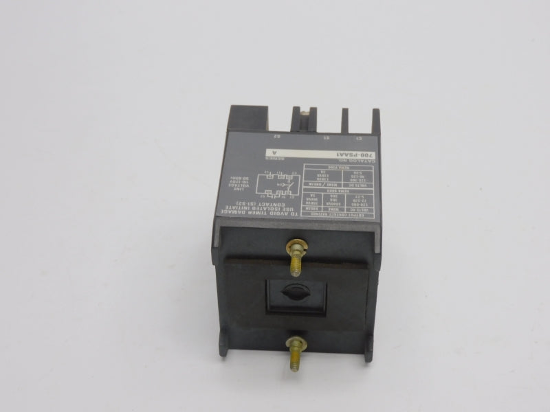 ALLEN BRADLEY 700-PSAA1 SER. A 110/120V 30A 0.1-2S UNMP