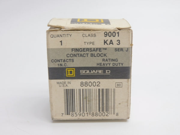 SQUARE D 9001KA3 SER. J NSMP