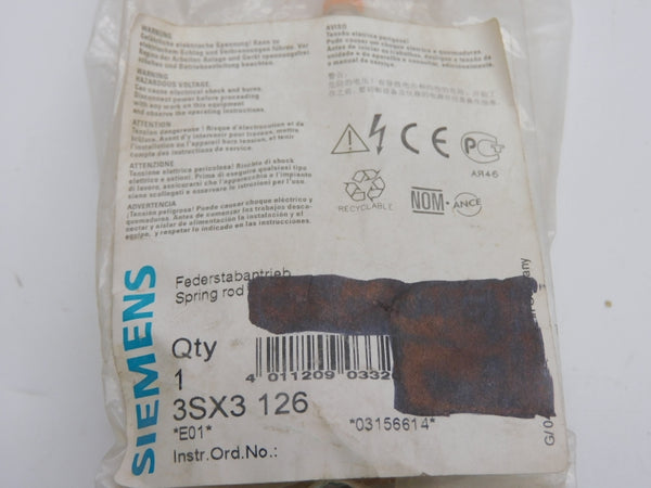 SIEMENS 3SX3126 NSMP