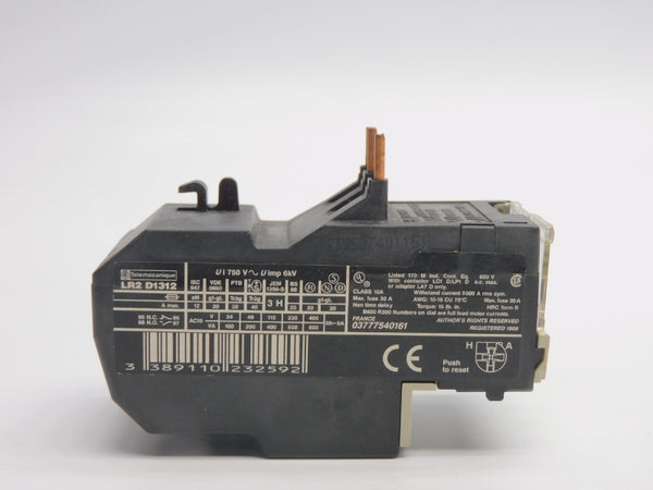TELEMECANIQUE LR2D1312 750V 5.5-8A UNMP