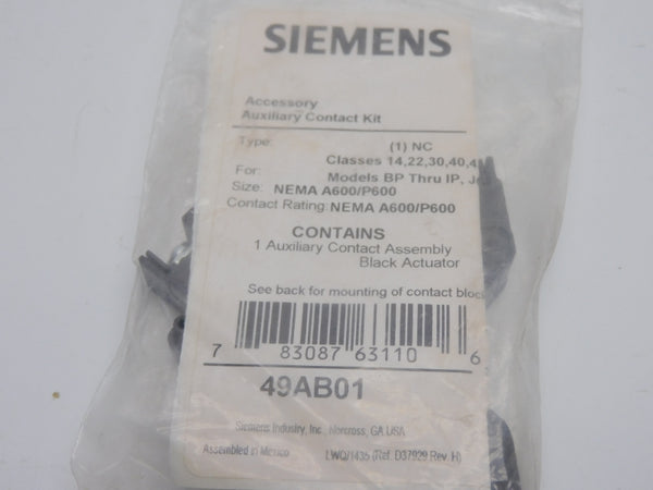 SIEMENS 49AB01 NSMP