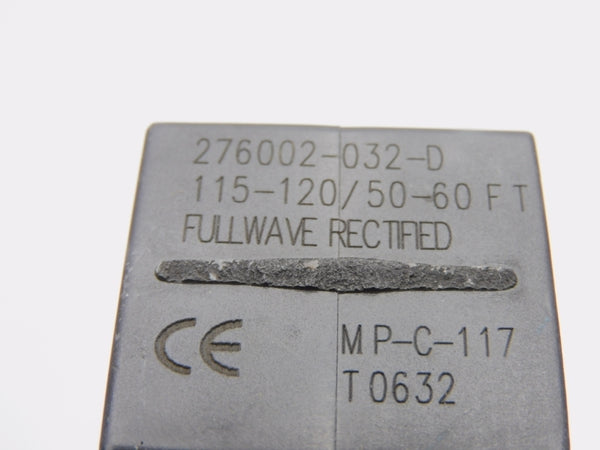 COIL 276002-032-D MP-C-117 115-120V UNMP