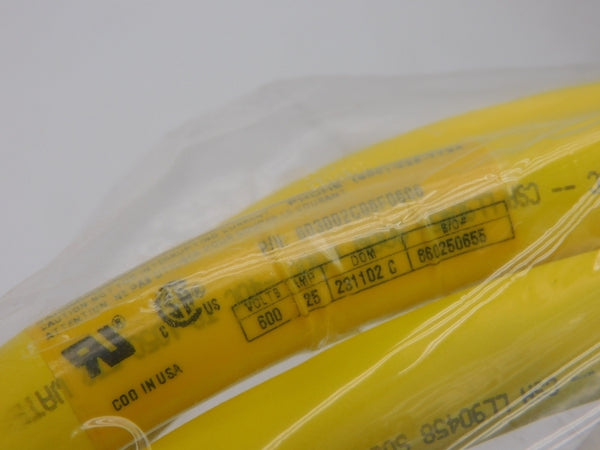 DANIEL WOODHEAD 1300000172 603002C06F0606 600V 25A 6' NSMP