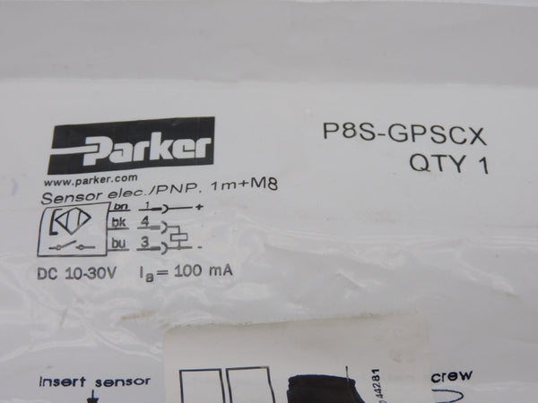 PARKER P8S-GPSCX 10-30VDC NSMP