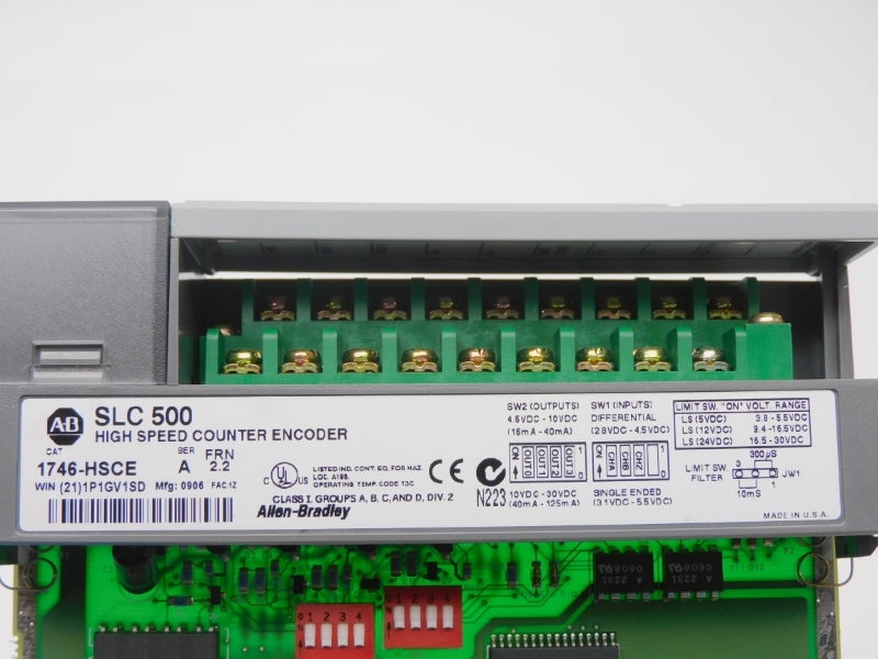 ALLEN BRADLEY 1746-HSCE SER. A F/W 2.2 10-30VDC NSNP