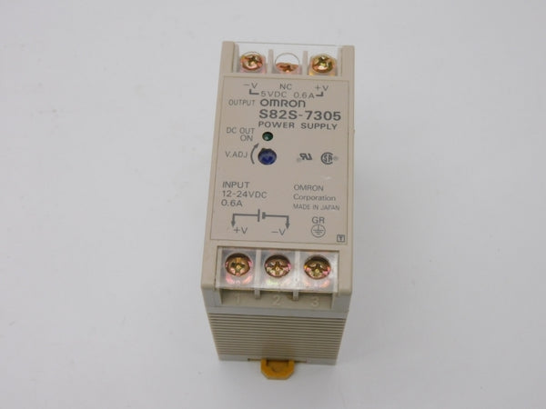 OMRON S82S-7305 12-24VDC 0.6A UNMP