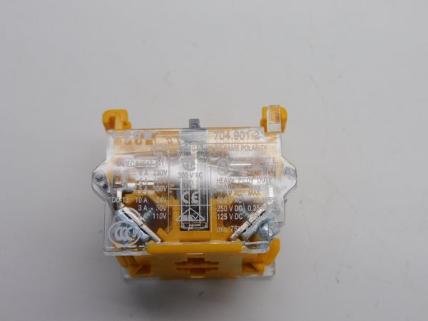 EAO 704.901.2 600VAC 10A (BLACK) NSNP