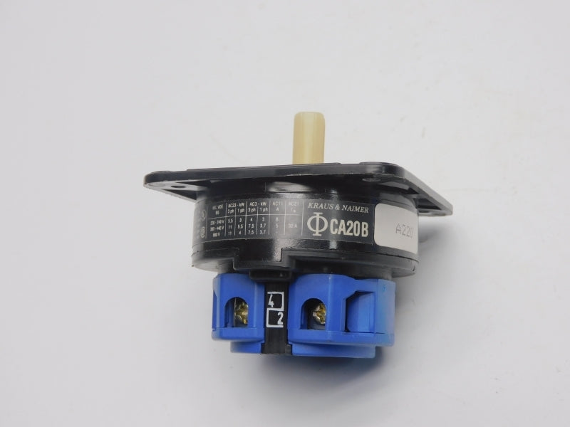 KRAUS&NEIMER CA20B 660V 25A (AS IS) UNMP