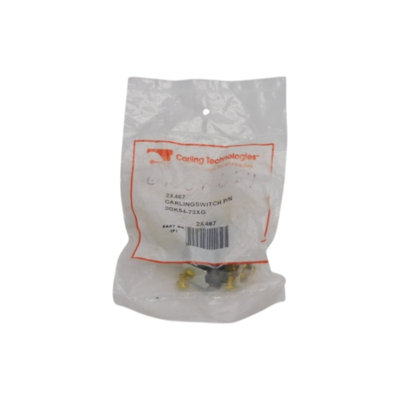 CARLING TECHNOLOGIES 2GK54-73XG 2X467 250VAC 10A NSMP