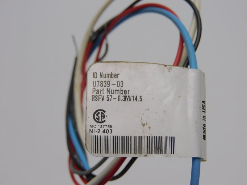 TURCK RSFV57-0.3M/14.5 U7839-03 UNMP