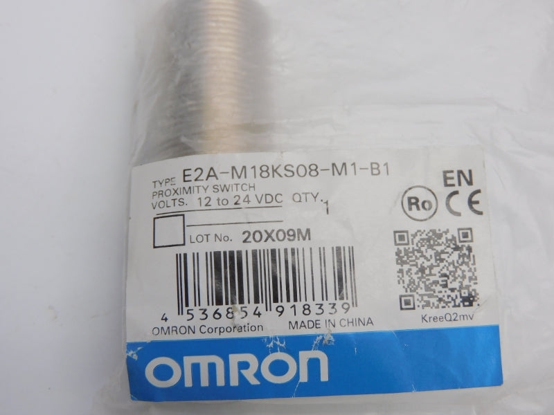 OMRON E2E-M18KS08-M1-B1 12-24VDC NSMP