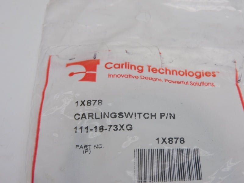 CARLING TECHNOLOGIES 111-16-73XG 1X878 NSMP