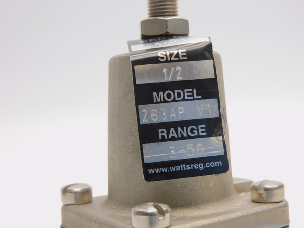 WATTS 263APM1 3-50PSI 1/2" NSNP