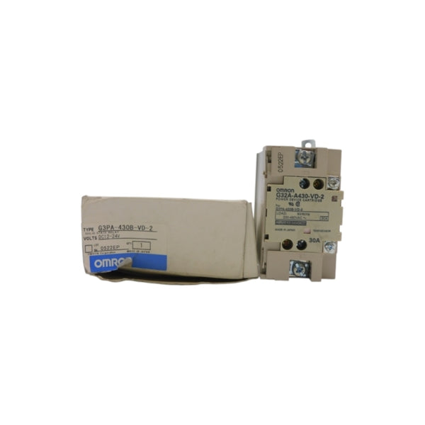 OMRON G3PA-430B-VD-2 12-24VDC 30A (AS PICTURED) NSMP