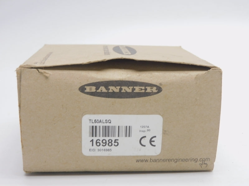 BANNER ENGINEERING TL50ALSQ 16985 18-30VDC NSMP