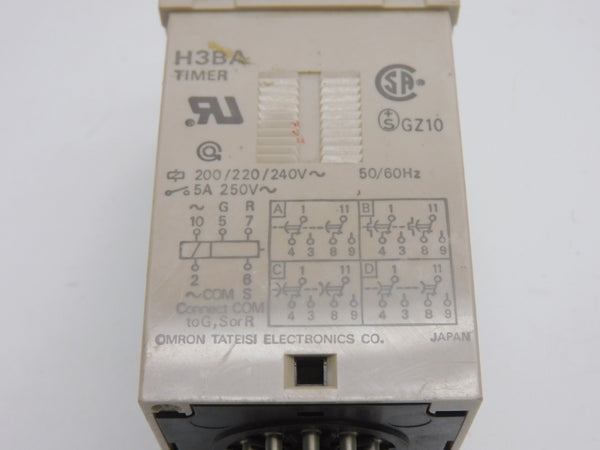 OMRON H3BA 200-240V 5A NSNP