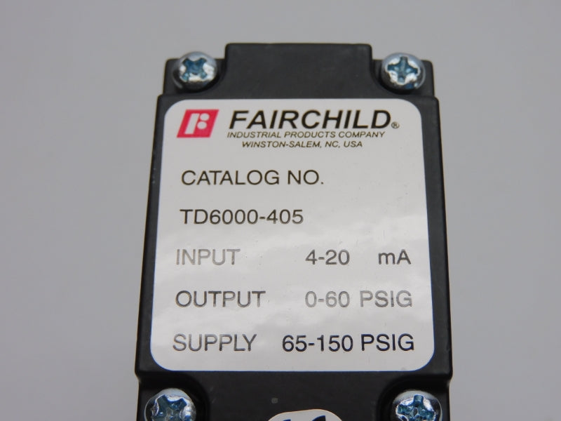 FAIRCHILD TD6000-405 0-60PSI NSNP