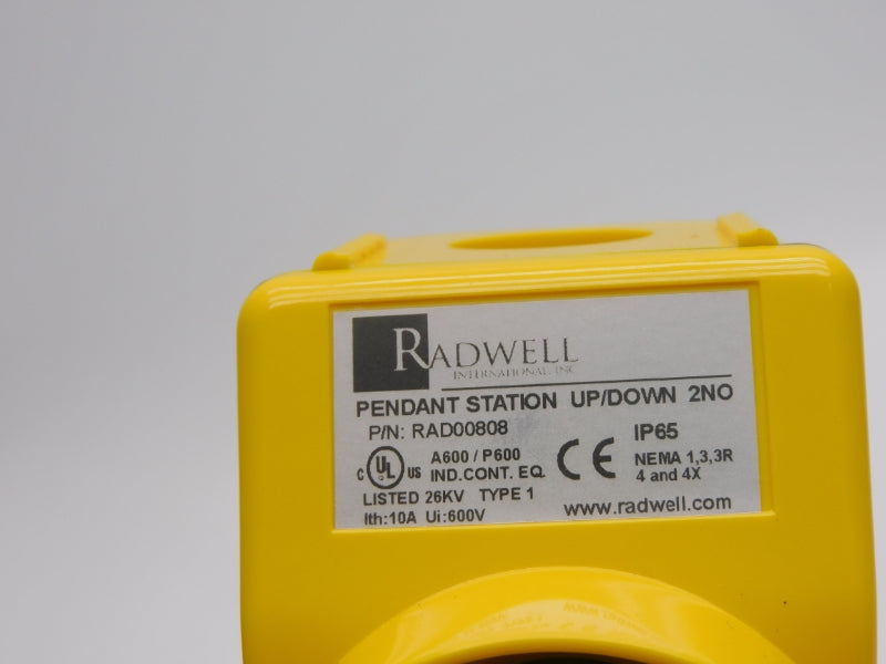 PENDANT STATION RAD00808 600V 10A NSNP