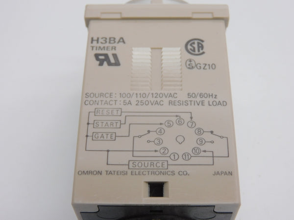 OMRON H3BA 110/110/120VAC 5A NSNP