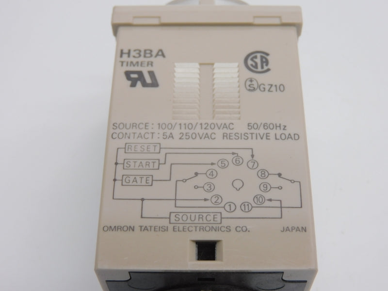 OMRON H3BA 110/110/120VAC 5A NSNP