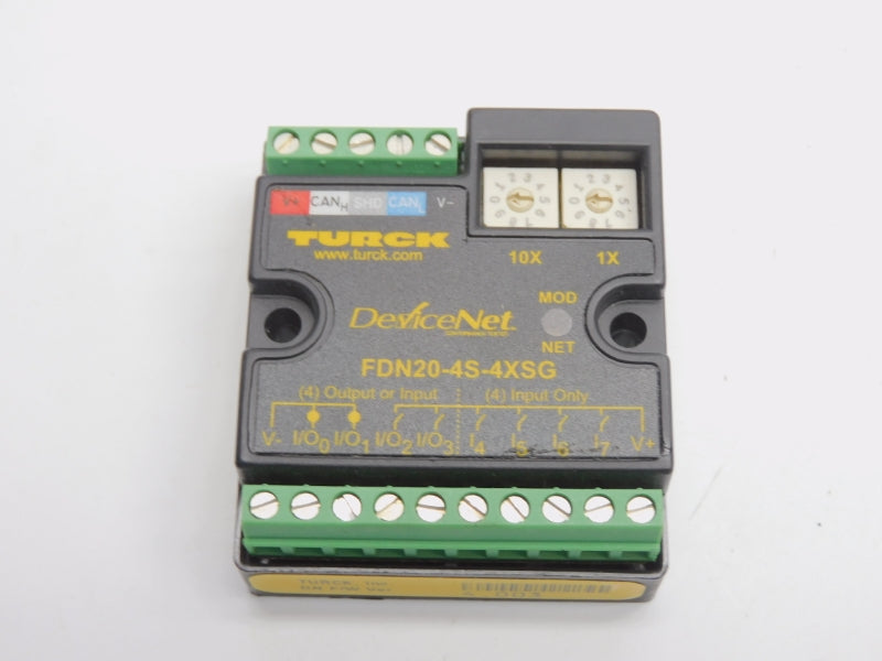 TURCK FDN20-4S-4XSG F/W 4.003 18-26VDC 0.7A NSNP