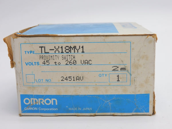 OMRON TL-X18MY1 45-260VAC 2M NSMP