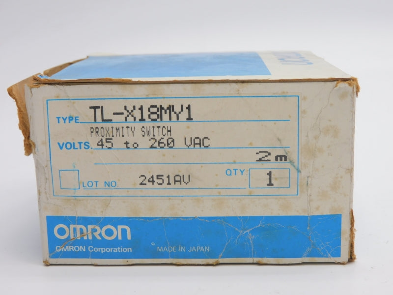 OMRON TL-X18MY1 45-260VAC 2M NSMP