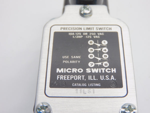 MICRO SWITCH 11LS1 250VAC 10A NSNP