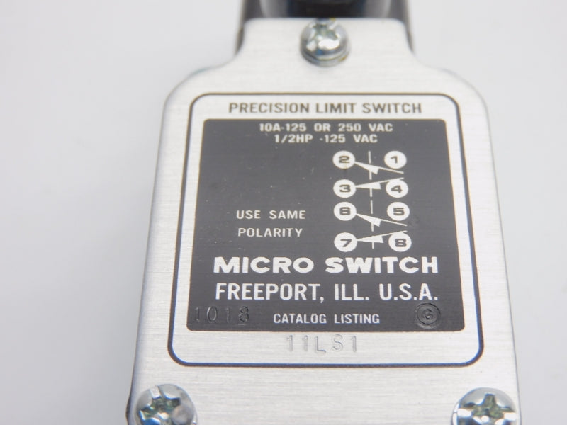 MICRO SWITCH 11LS1 250VAC 10A NSNP
