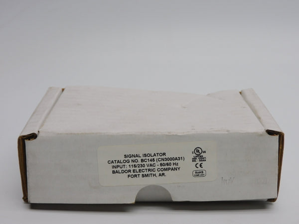 BALDOR ELECTRIC BC145 (CN3000A31) 115/230VAC NSMP