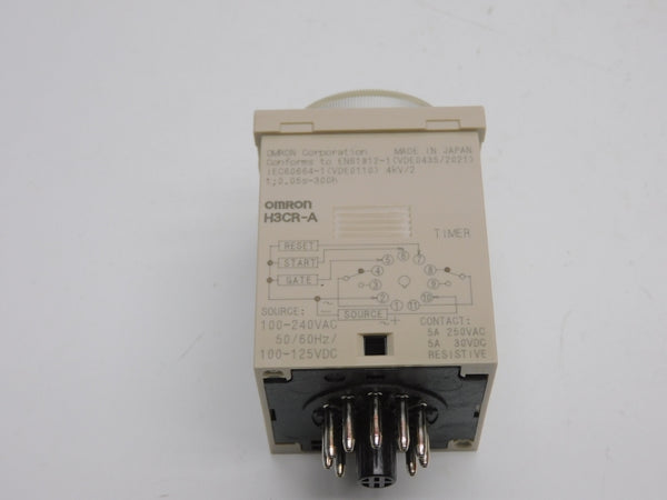 OMRON H3CR-A 100-240VAC 5A 1.2S-300H NSMP