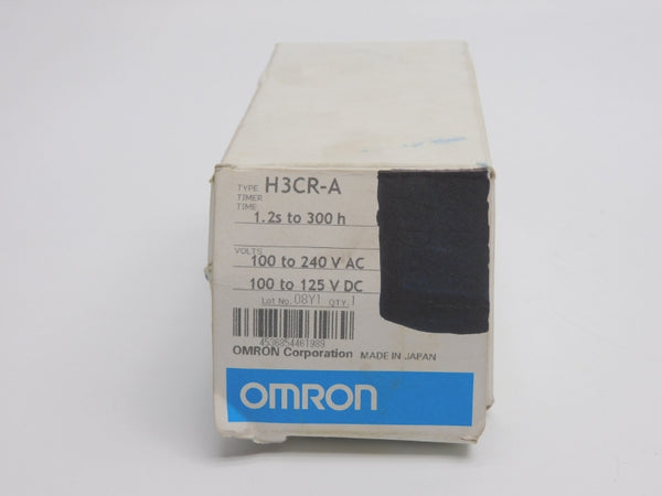 OMRON H3CR-A 100-240VAC 5A 1.2S-300H NSMP