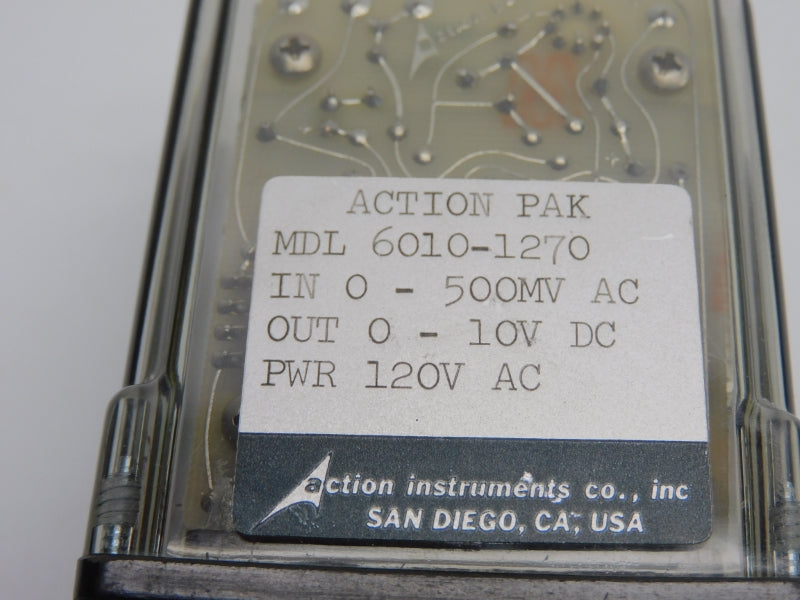 ACTION INSTRUMENTS 6010-1270 120VAC NSNP